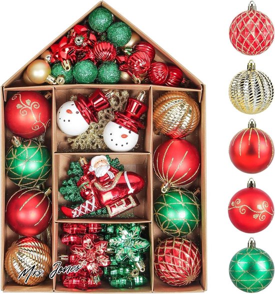 Rode Kunststoffen Kerstversiering kopen? ✔️ Tot 80% korting