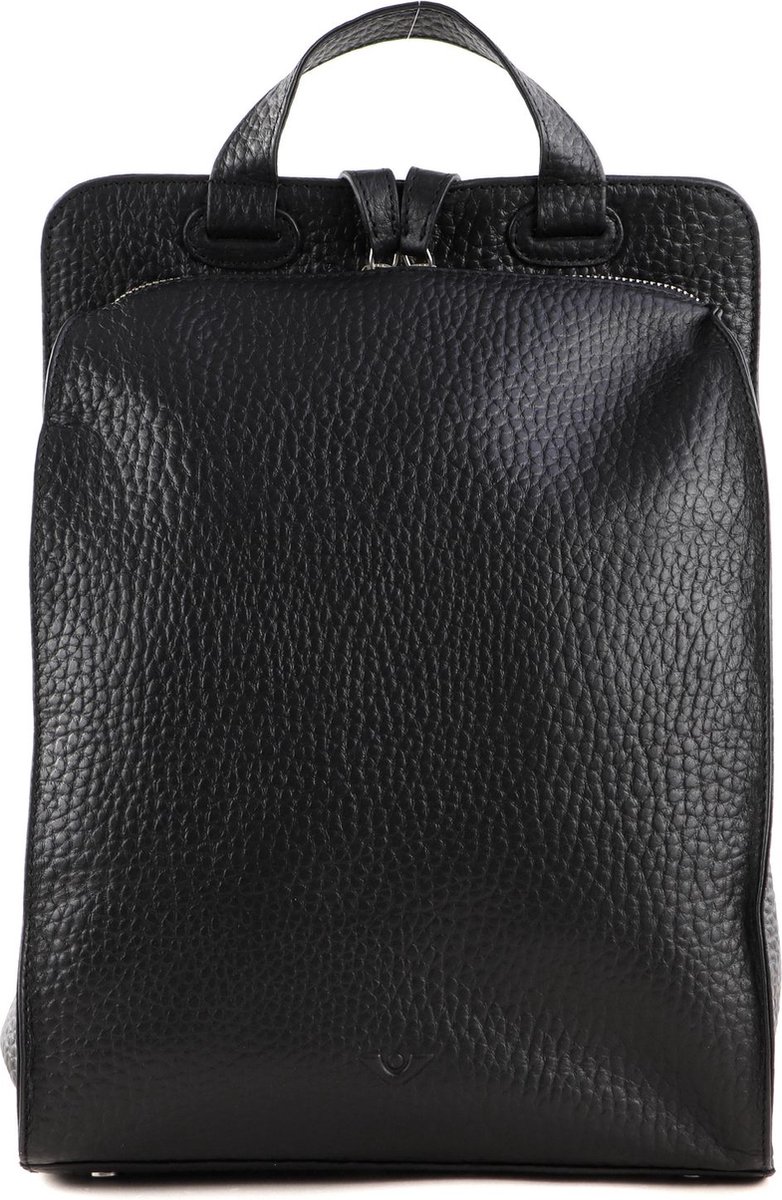 VOi Leren Rugzak Hirsch Betty Backpack Black Zwart
