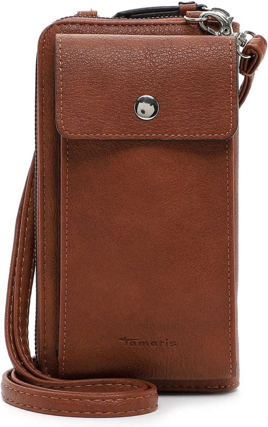 Tamaris Handyetui Nele 32806 - Kleine Geldbörse Mit Handyfach & Umhängegurt