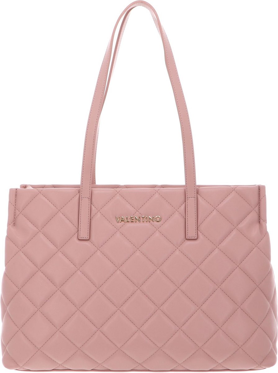 VALENTINO Shopper Schoudertas met laptopvak Ocarina Shopping Bag Cipria Roze