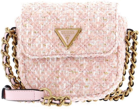 Guess Script Monogram MagSafe Case iPhone 16e | Roze