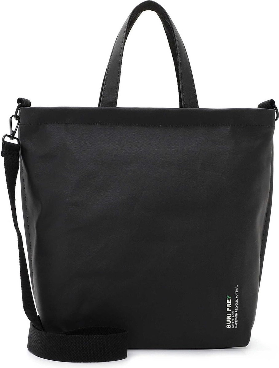 SURI FREY Schoudertas SURI Green - Nelly Shopper Black Zwart