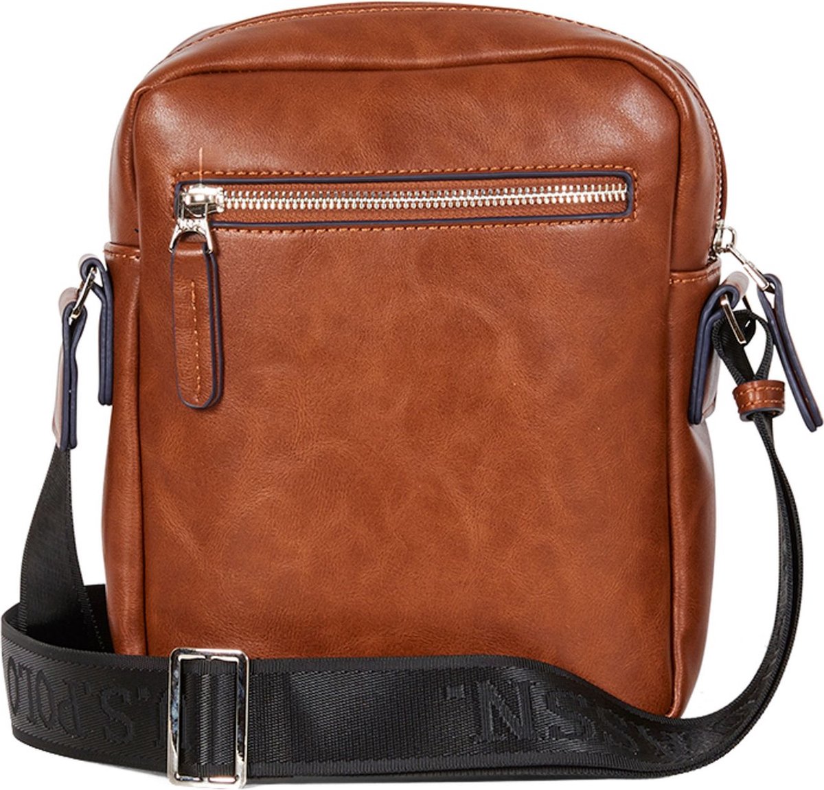 U.S. POLO ASSN. Schoudertas Cambridge Crossbody Bag Tan Bruine