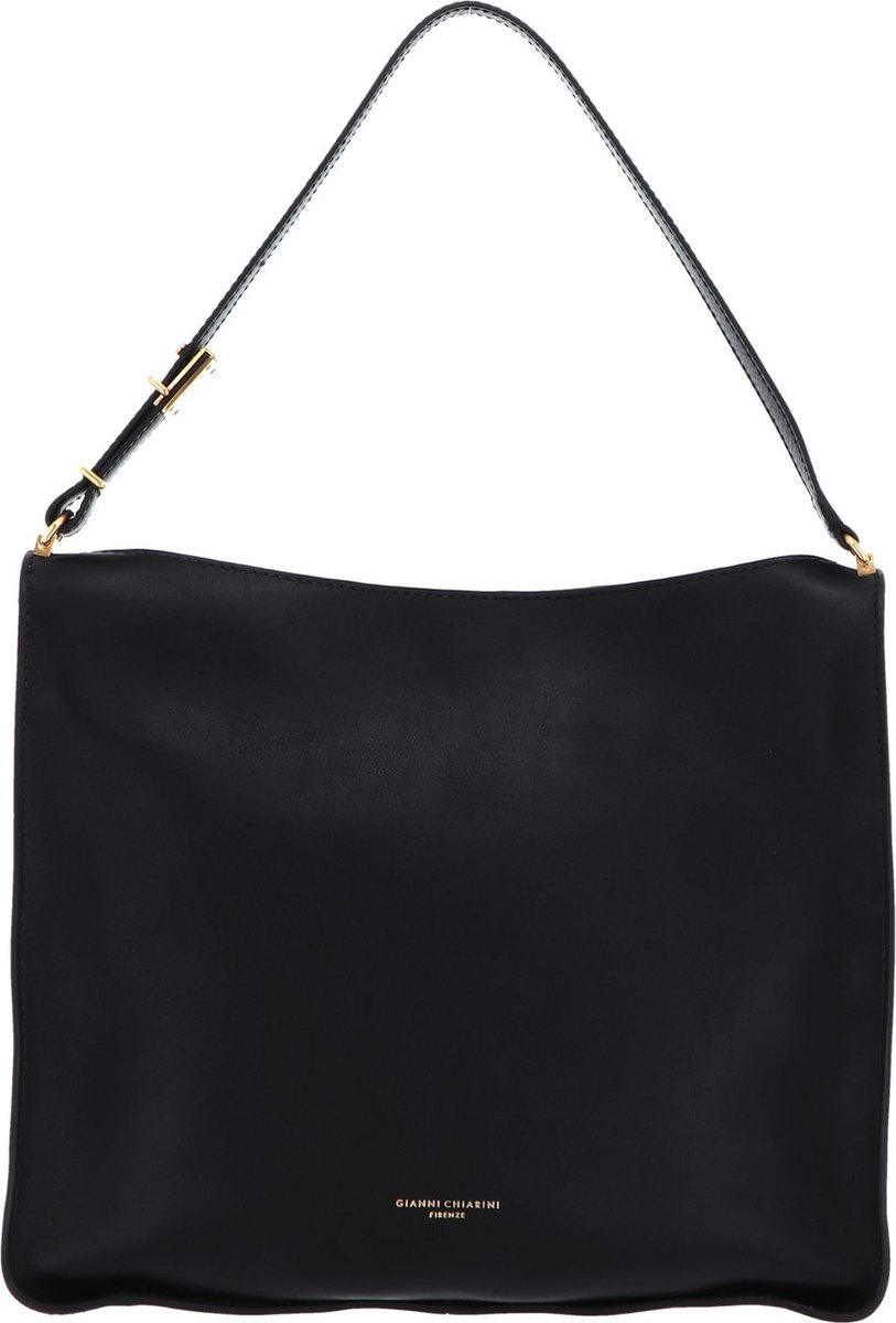 GIANNI CHIARINI Leren Schoudertas Renee Shoulderbag Nero Zwart