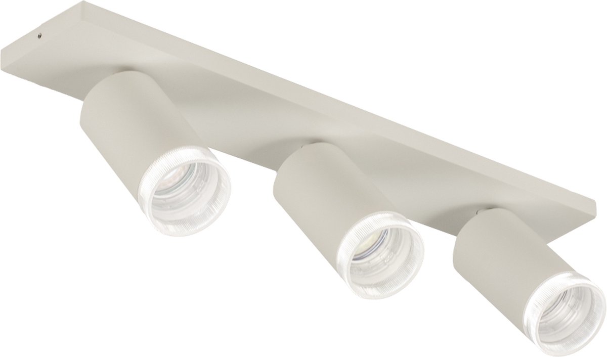 Lumidora Opbouwspot 31411 - DANI - 3 Lichts - GU10 - Wit - Transparant - kleurloos - Kunststof - Badkamerlamp - IP21
