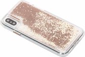 Case-Mate Naked Tough Waterfall Backcover iPhone X / Xs hoesje - Goud