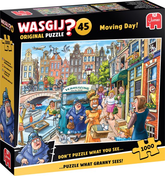Wasgij Original 45 - Verhuisdag! - 1000 stukjes