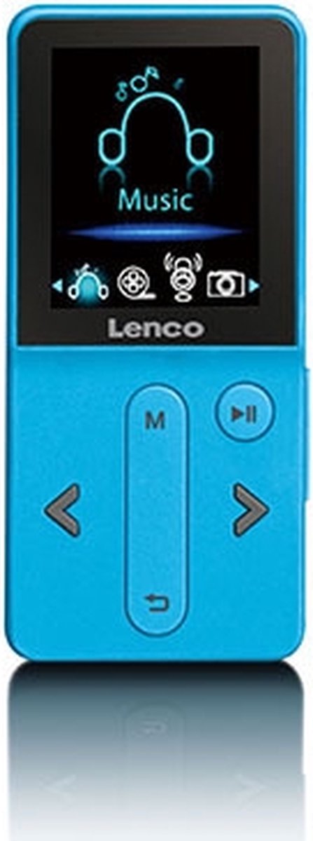 Lenco XEMIO-240 MP4 Speler 4GB Blauw | bol