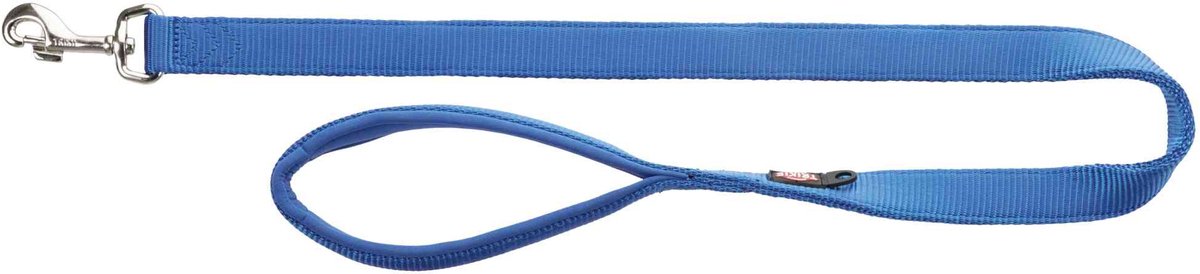 Trixie hondenriem premium zwart - 180X2 CM