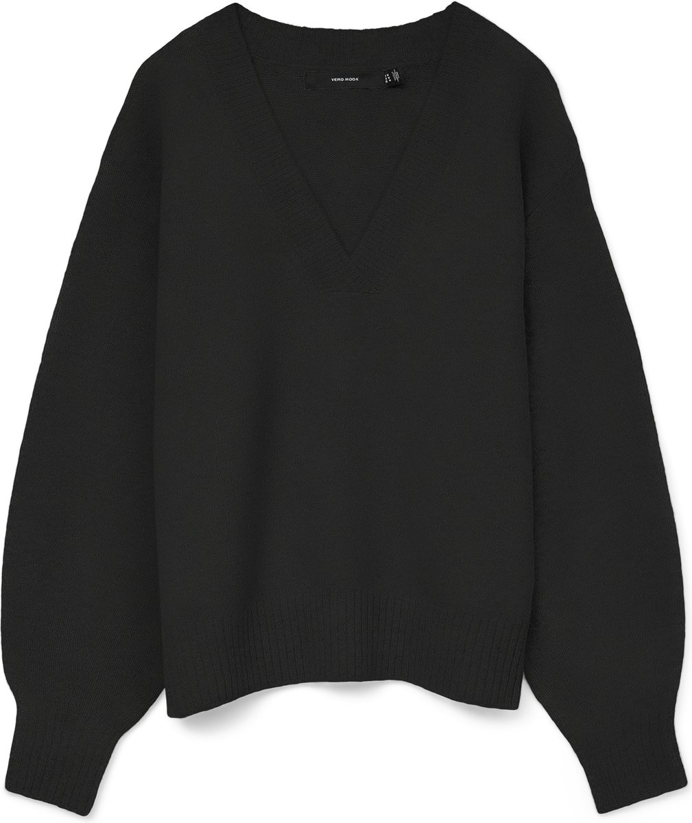 VERO MODA - VMBOOM LS V-NECK PULLOVER Dames Trui