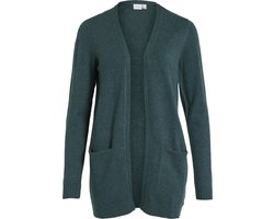 Vila Vest Viril Open L/s Knit Cardigan - Noos 14044041 Ponderosa Pine/dark Dames Maat - XL