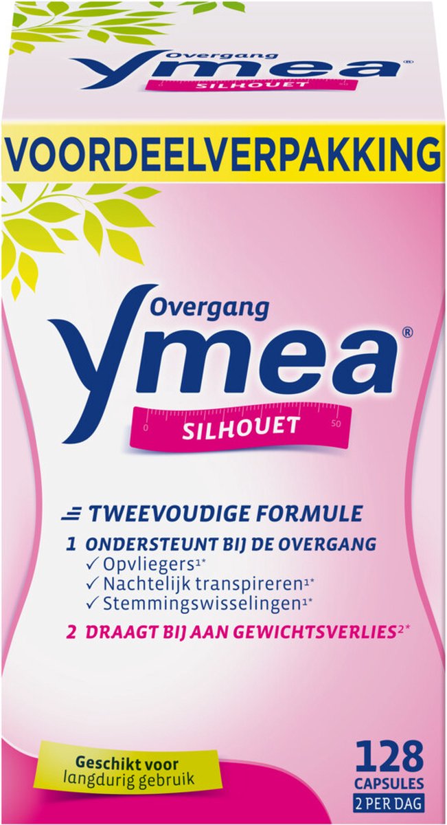 Ymea Overgang Silhouet - 2 x 128 capsules - Voordeelverpakking