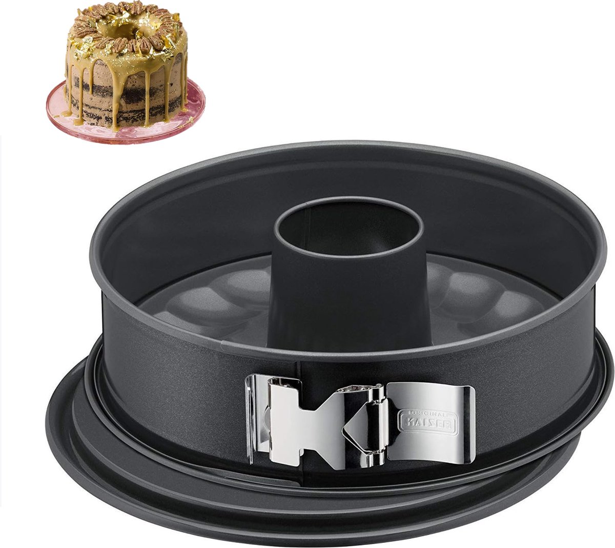Crrynuo Springvorm - Broodvorm Anti-aanbak - Boterkoekvorm - ø 26 cm