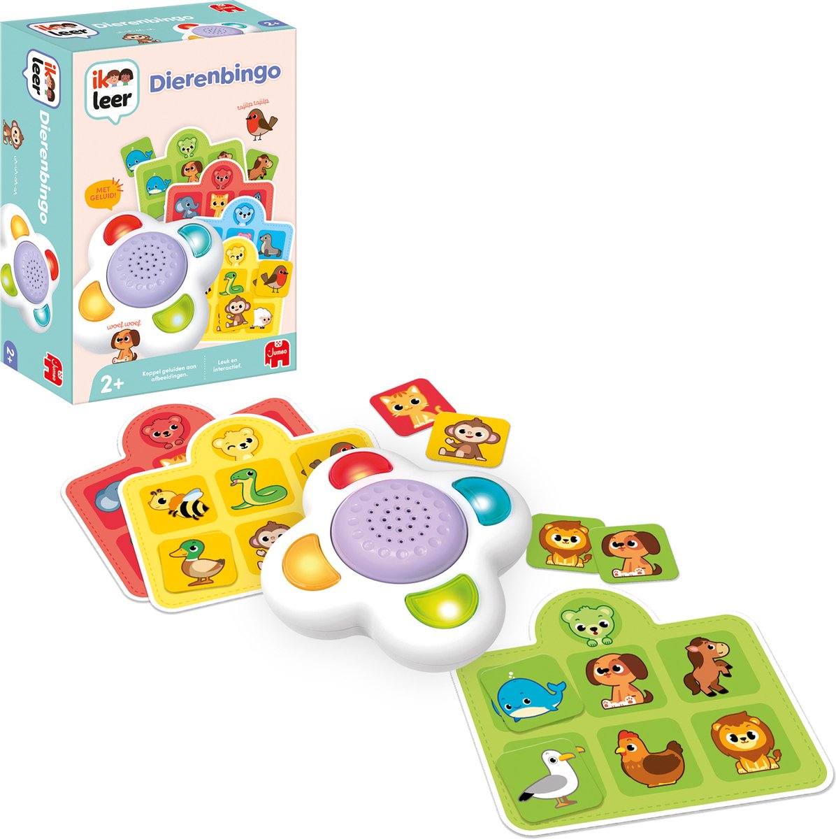 Jumbo - Ik Leer - Dierenbingo - Bingo Zoo - Educatief speelgoed - Vanaf 2 jaar - Interactief bingo spel kinderen — afbeelding 6