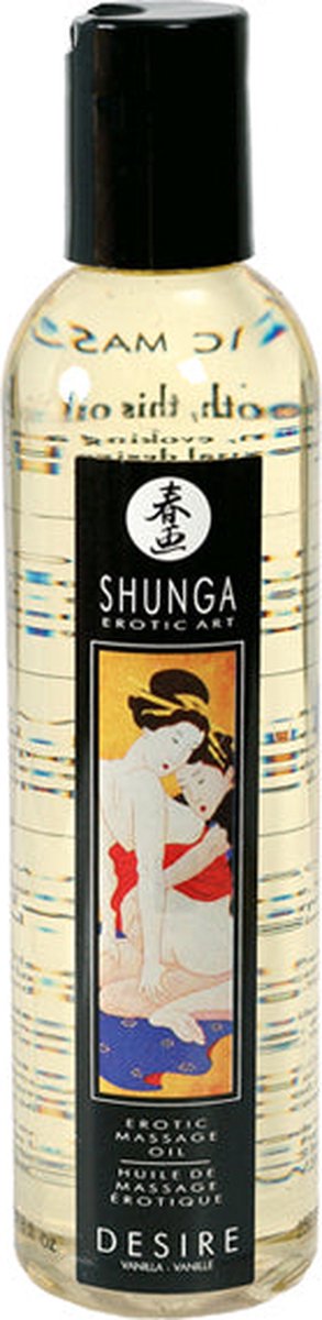 Goedkoopste Shunga - Massageolie - Desire Vanilla - Vanille