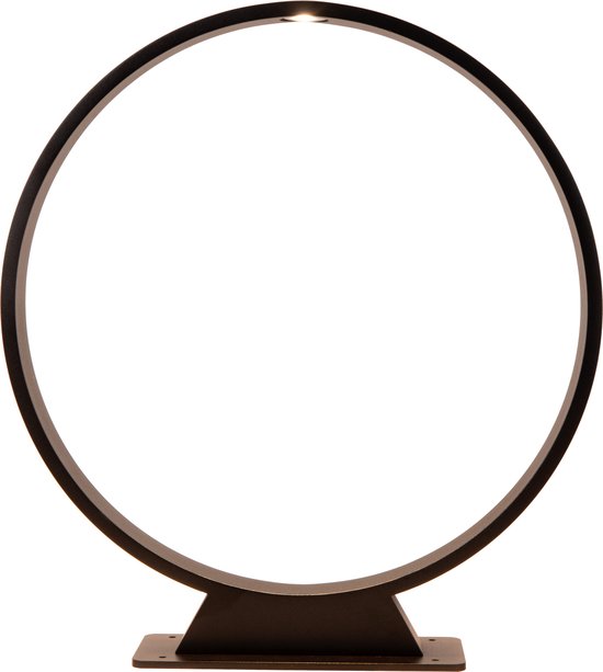 Lucide JEREL - Sokkellamp - Ø 40 cm - LED - 1 × 5W 3000K - IP54 - Zwart