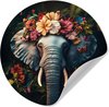 Éléphant, Fleurs