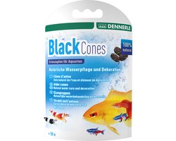Dennerle Black Cones elzenappeltjes 40 gram | natuurlijke waterverzorging voor 1200 liter