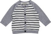 Minymo - newborn baby vest - YD stripe - blauw - Maat 68