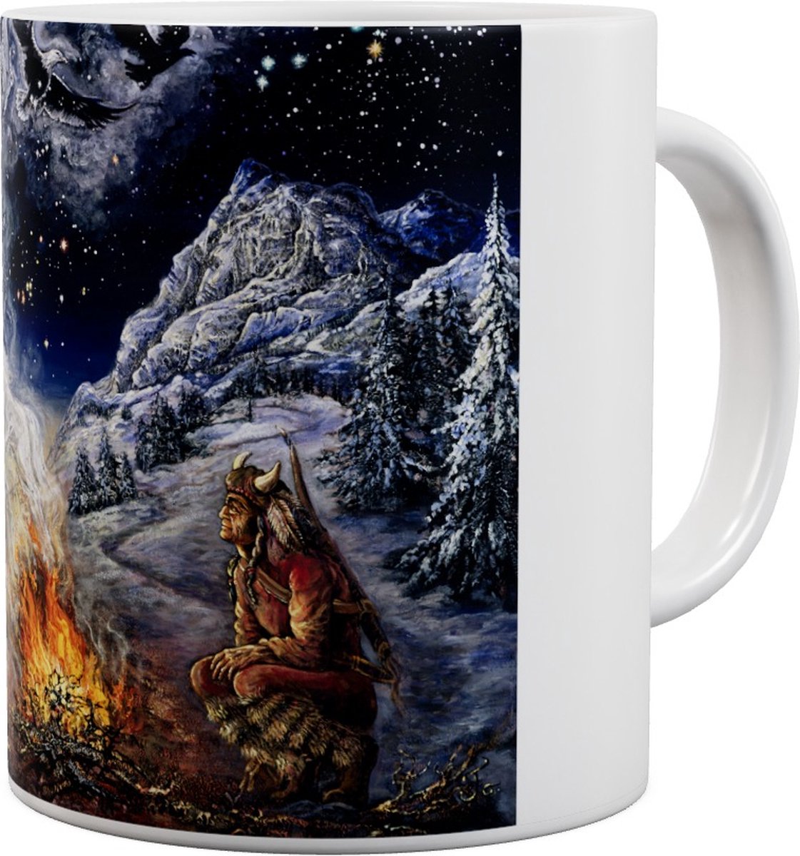 Josephine Wall Fantasy Art - Vision Seeker - Mok 440ml 440
