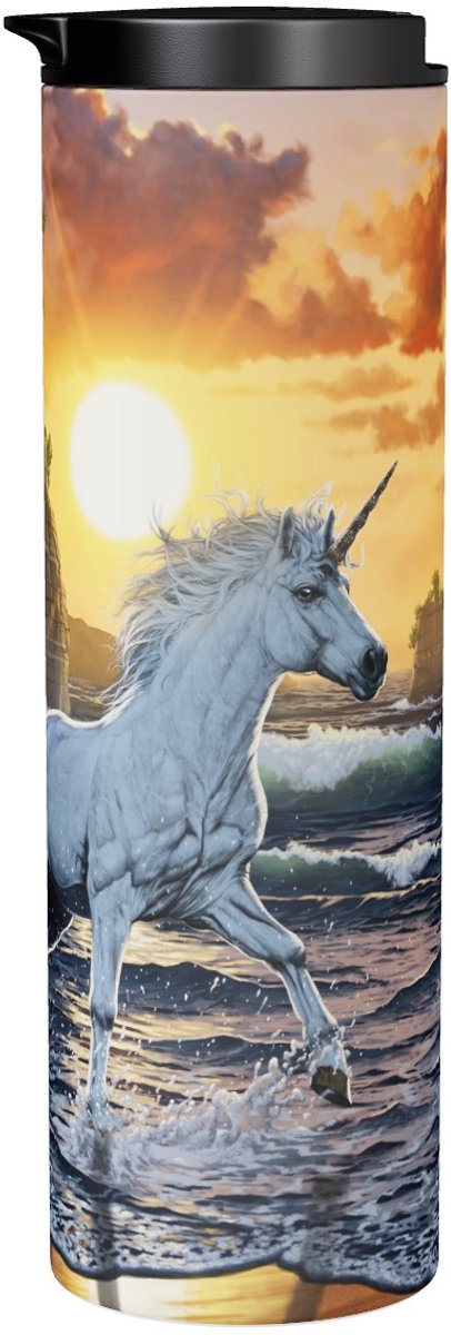 Eenhoorn Unicorns On The Beach - Thermobeker 500 ml