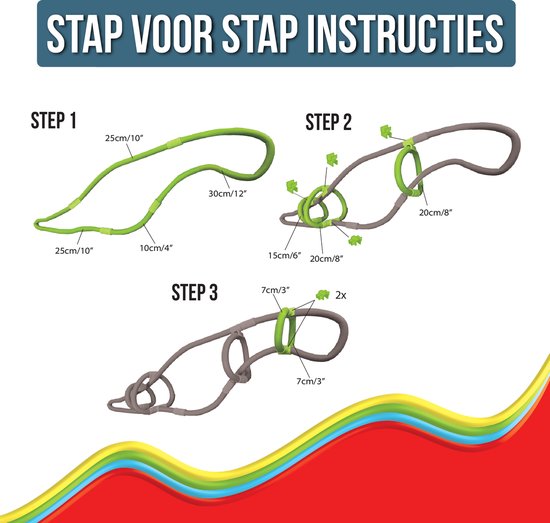 Spaghetteez - Twist-A-Saurus Rex - Flexibele Bouwstaafjes - Speelgoed 5,6,7,8 Jaar Jongens en Meisjes- Constructie Speelgoed- Montessori Speelgoed- Educatief Speelgoed