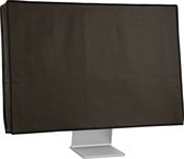 Housse kwmobile pour moniteur 27-28" - Housse de protection pour écran PC en gris foncé - Cache écran