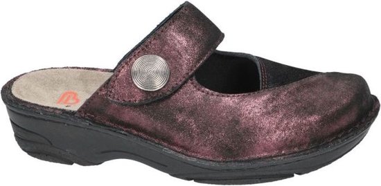 Berkemann - Dames - bordeaux - pantoufles & mules - taille 36,5