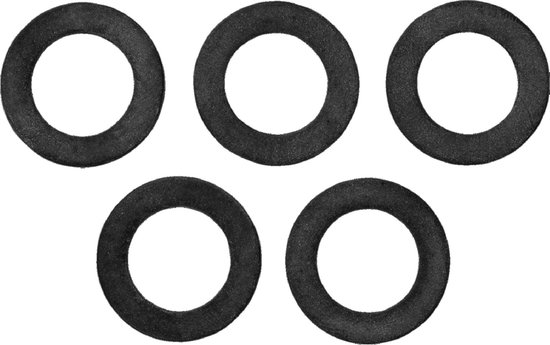 Gardena rubberringen set 5 stuks | reserve rubber ringen voor tuinslang koppelingen