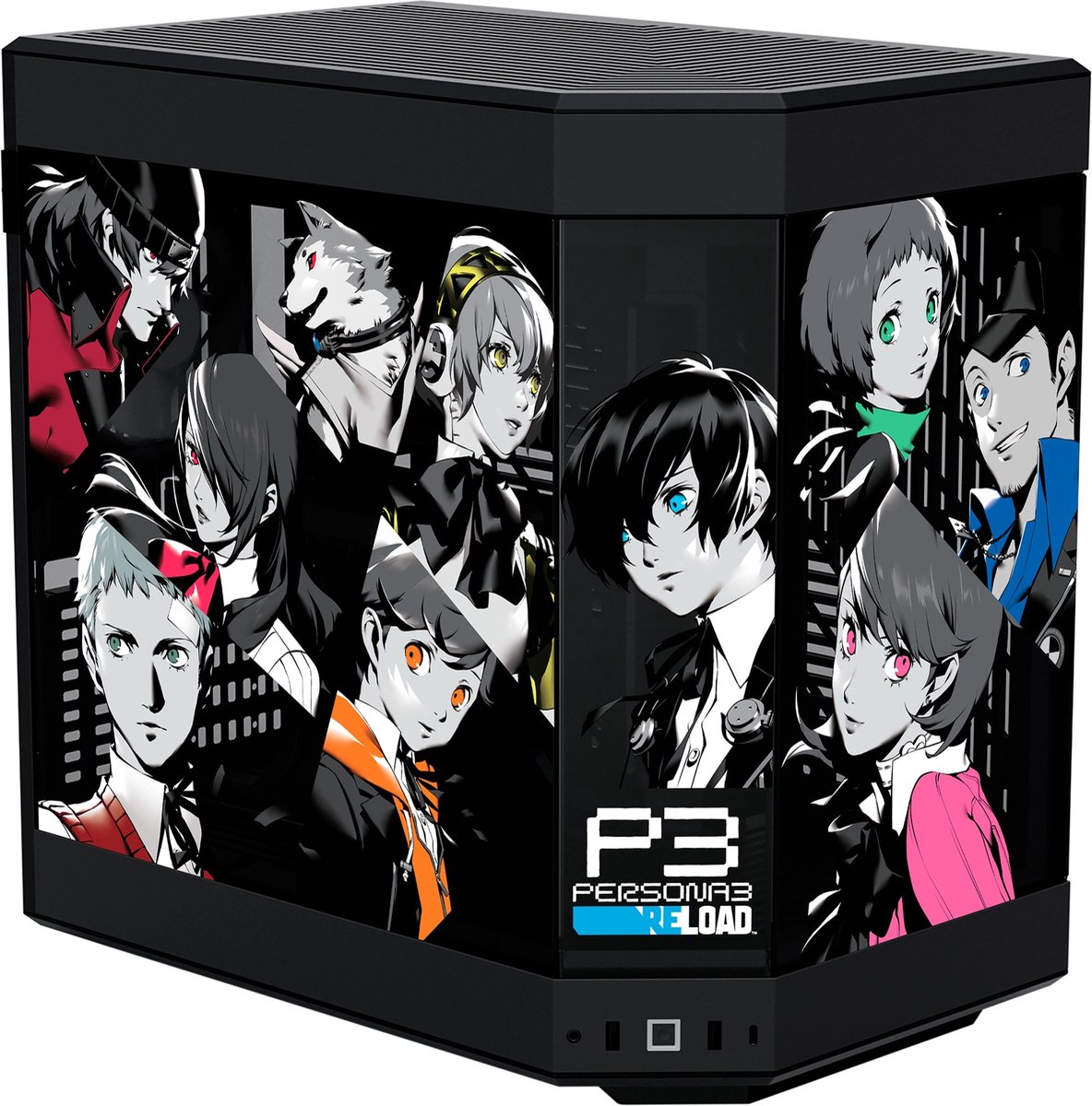 Hyte Persona 3 Reload Y60 Bundle Midi Tower Meerkleurig behuizing