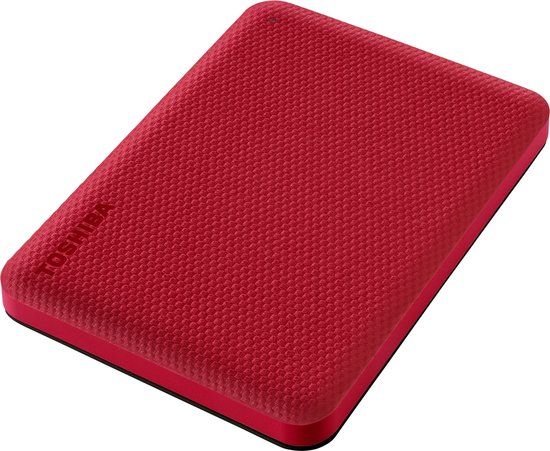 External Hard Drive Toshiba CANVIO ADVANCE Red 2 TB USB 3.2 Gen 1 — afbeelding 3