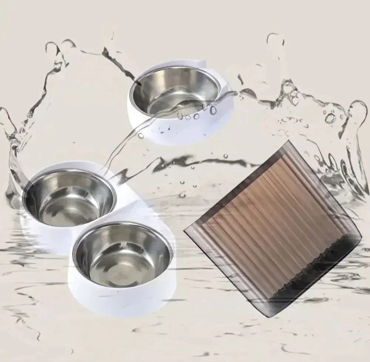 Kattenvoerderautomaat Automatische Kattenvoerder met App en - afbeelding 2