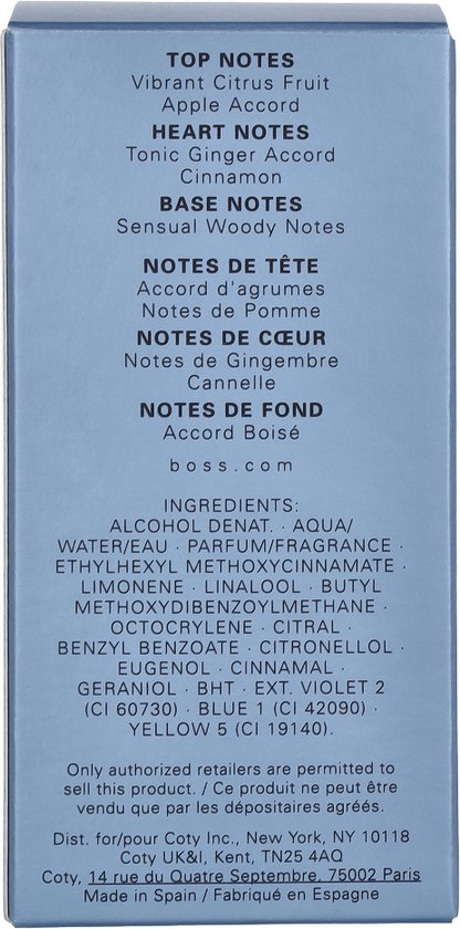 Hugo Boss Bottled Tonic 50 ml - Eau de Toilette - Herenparfum
