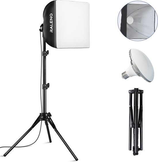 RALENO PS100 Softbox Studiolamp Compleet Set