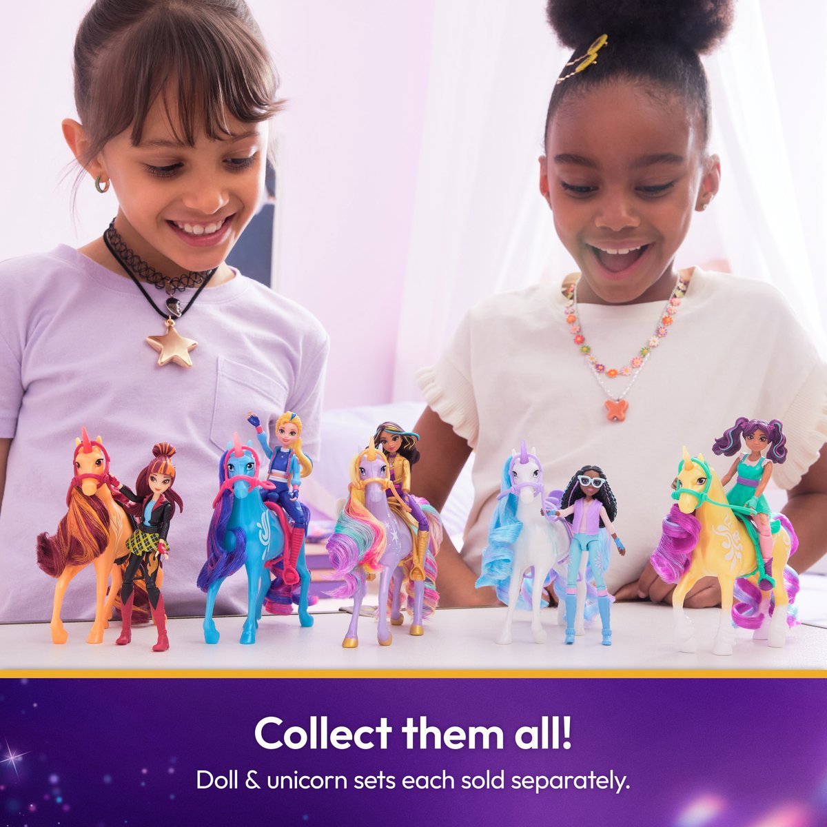 Unicorn Academy Ava & Leaf Stall - Magische speelset — afbeelding 14