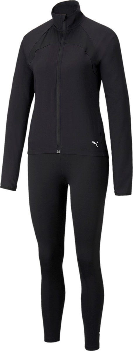 Puma ACTIVE Yogini geweven trainingspak voor dames 589136 01 Zwart