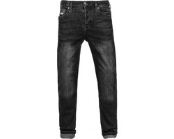 JOHN DOE DENIM BLACK USED KEVLAR JEANS-38/32 - Maat - Broek