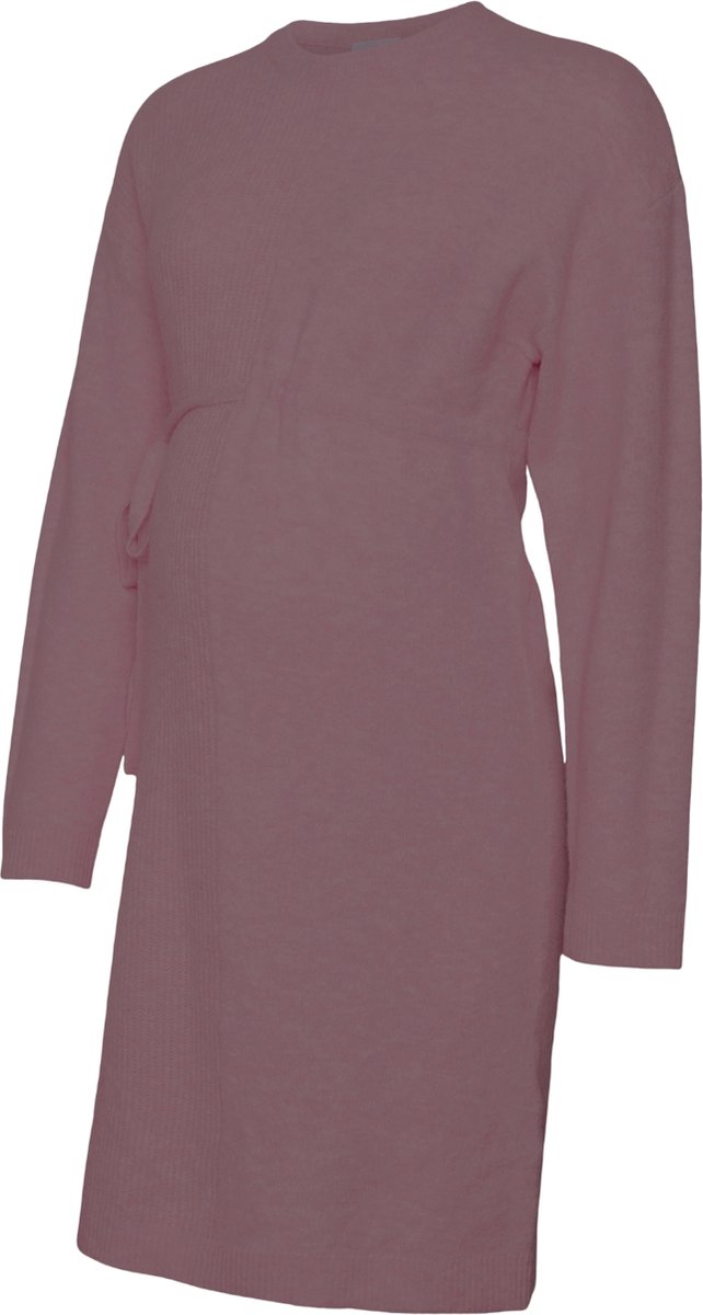 Mamalicious Mama Licious Gebreide jurk MLAYSA Zwangerschapsjurk Mesa Rose