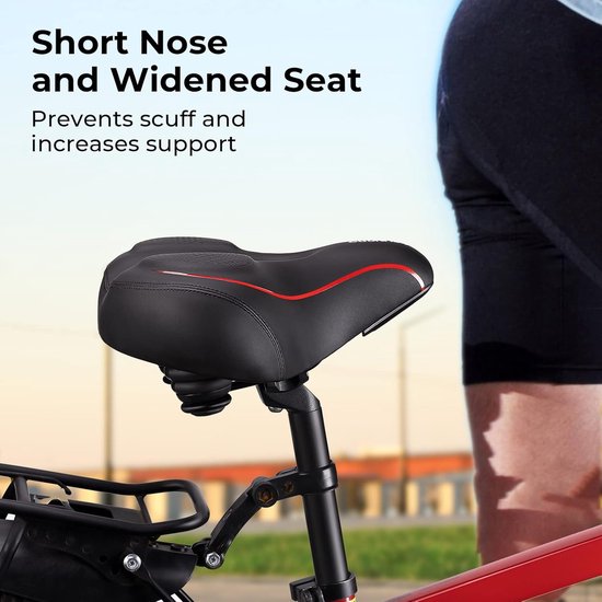 Youngdo Fietszadel Ergonomisch | Waterdicht | Tweedekansj... - Fietsonderdelen