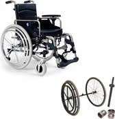 Hemiplegie set voor rolstoel instelbaar links of rechts