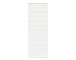 vidaXL - Plissé - rolgordijn - 80x200 - cm - stofbreedte - 79,4 - cm - polyester - wit