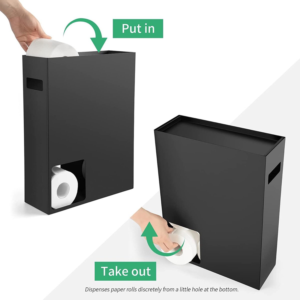 La'Moussawi ® Stijlvolle en Functionele Toiletpapierhouder voor Elke Badkameromgeving