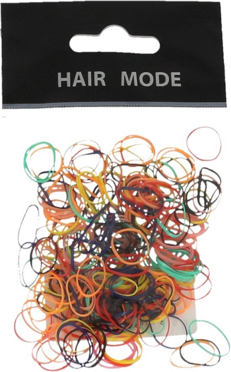 Hair Mode Rasta Elastiekjes Mix 250ST