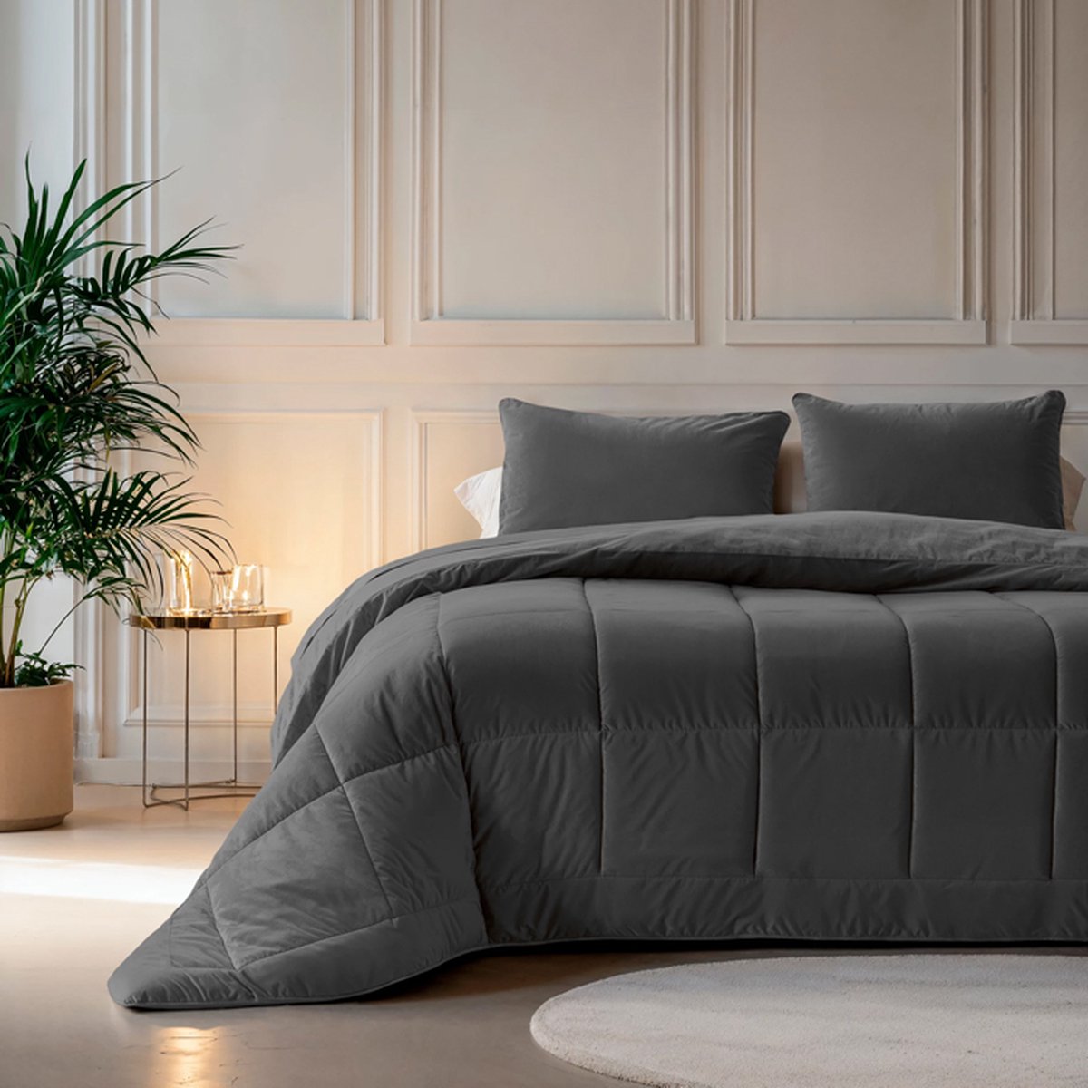 Exclusivo Mezcla 7,5 TOG Tweepersoons Dekbed Alle Seizoenen - Ultrazacht Omkeerbaar, Lichtgewicht Donzen Alternatief, 200 x 200 cm Smaragd/Mint