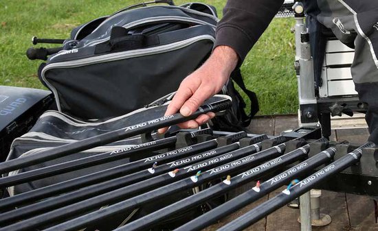 Shimano Aero Super Match Top Kit Zwart 250 cm