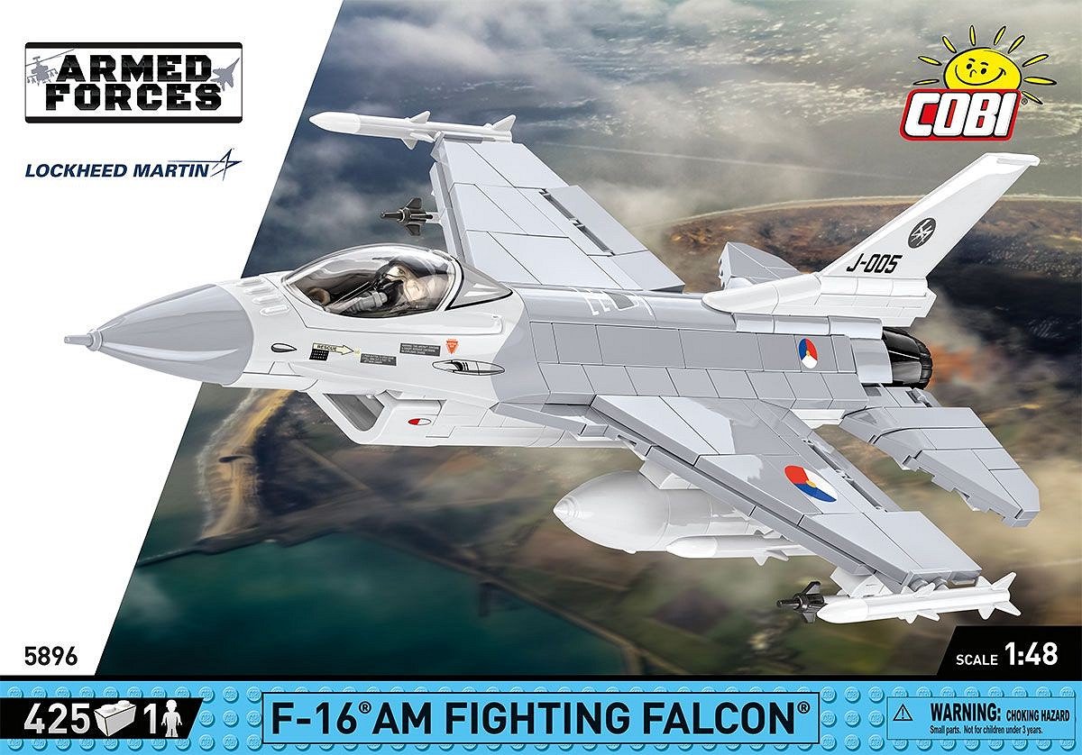 COBI Armed Forces - F-16AM Fighting Falcon Constructiespeelgoed thumbnail 3