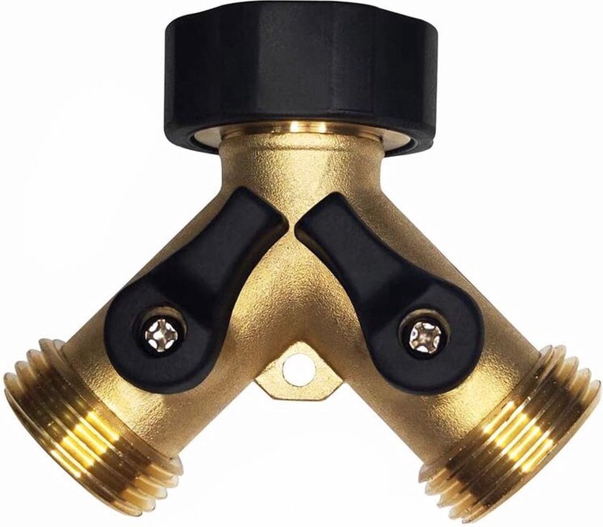 New Age Devi - Kraan splitter voor een efficiënte waterverdeling - Geniet van twee wateruitgangen met de handige Kraan Splitter