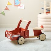 Bol.com HOUTEN BAKFIETS «VROUM» | ROOD aanbieding