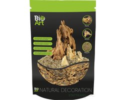 BIOART Aquariumgrind geel | decoratief substraat | 800 gram