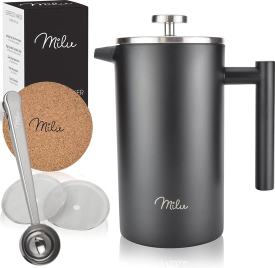 La Cafetière Monaco 8-Delige Koffiezetter met Beker van
